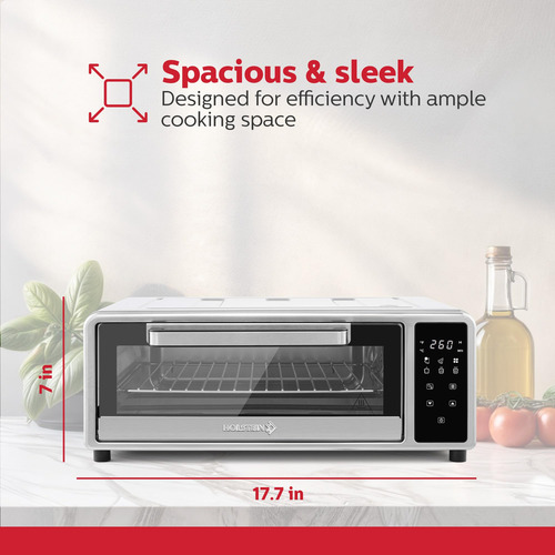 Horno Freidora De Aire Holstein Housewares Para Pizza De 12