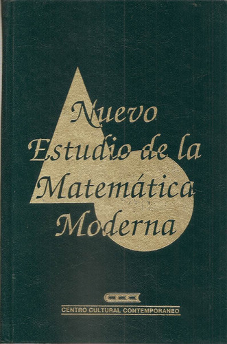 Nuevo Estudio De La Matematica Moderna 2 Tomos - Cisplatina