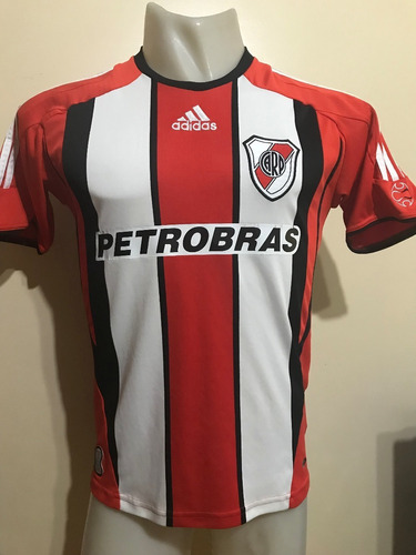 Camiseta River Tricolor 2007 2008 Ortega #10 Argentina Xs- S