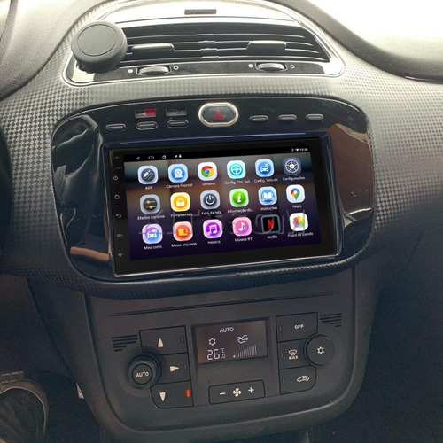 Multimídia Fiat Punto Linea 2016 2017 2018 2019 V2 Octa 4g 7