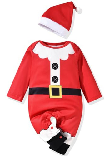 Ropa Navideña Para Bebe Aalizzwell Ropa De Navidad Para Bebé