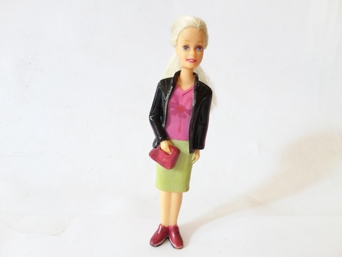 2 Muñecas Barbie Doll Pen- Mattel 2001- 13 Cm (Usado)