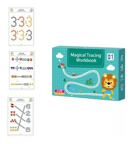 Libro Interactivo Montessori Libro Mágico Para Niños