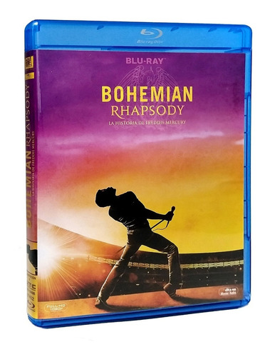 Bohemian Rhapsody Freddie Mercury Queen Pelicula Blu-ray