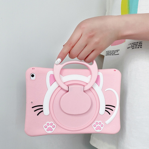 Funda Gato Con Cordón For Samsung Galaxy Tab A7/a8
