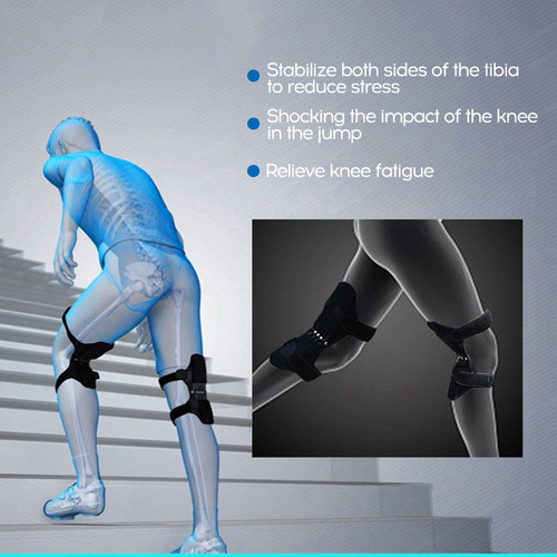 Almohadilla De Refuerzo De Rodilla Con Un Potente Resorte Pa