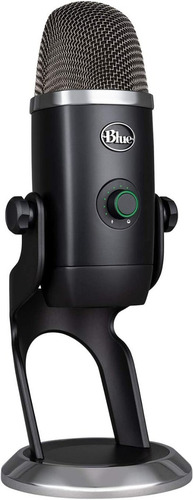 Imagen 1 de 5 de Micrófono Blue Yeti X Multipatrón Y Estéreo Gris Oscuro