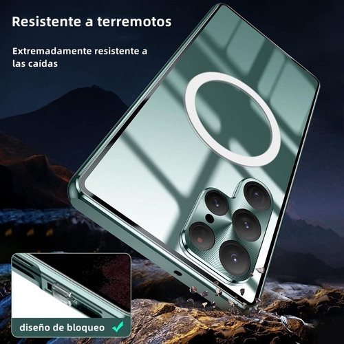 Funda Ultramagnética Hd De Doble Cara Para Samsung S22 S23