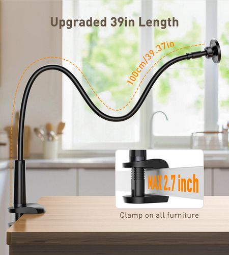 Phone Holder Mount Ditouch Magnetic Gooseneck For iPhone