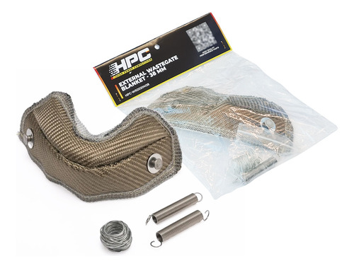 Manta Termica Titanium Para Wastegate Externa 38mm Hpc