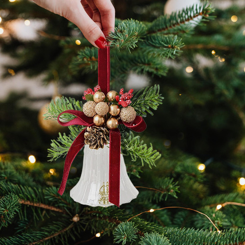 Decoración De Cascabeles Navideños Adornos Para Árboles De N