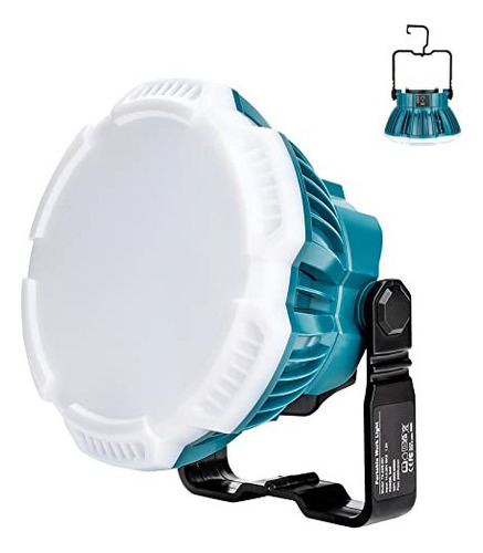 Linterna Hiesuan  Led Para Camping Para Makita 18 V Batería