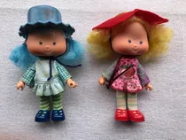 Comprar Raras Bonecas Moranguinho Estrela Uvinha E Maçãzinha Anos 80