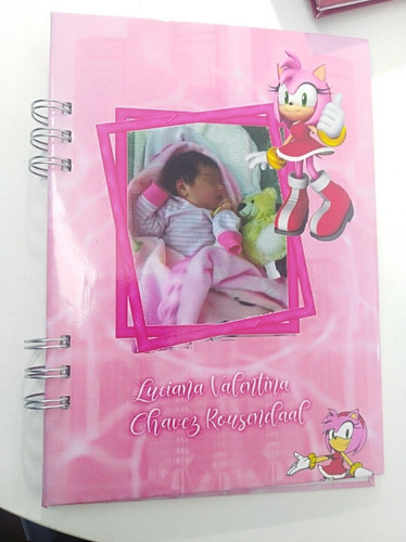 Imagen 7 de 10 de Agenda Pediátrica Personalizado Para Controles Bebés.