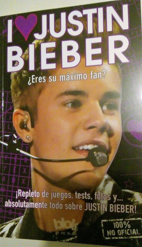 Libro I Love Justin Bieber