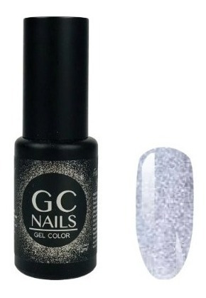 Gel Colección Glitter, Plata Perla Y Dorado 1 Paso Gc Nails 