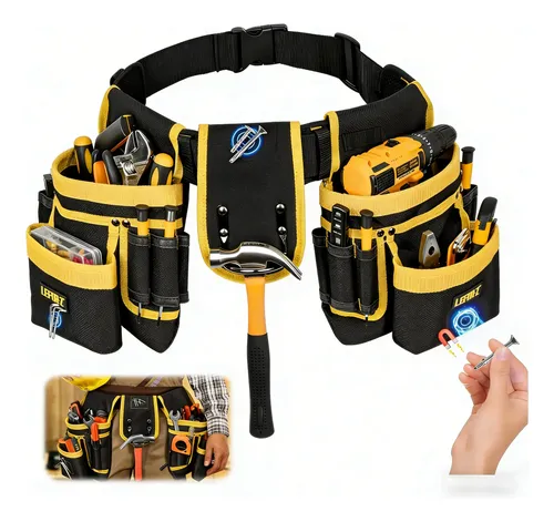 Cinturão Carpinteiro Pedreiro Eletricista Bolsa Multifuncion