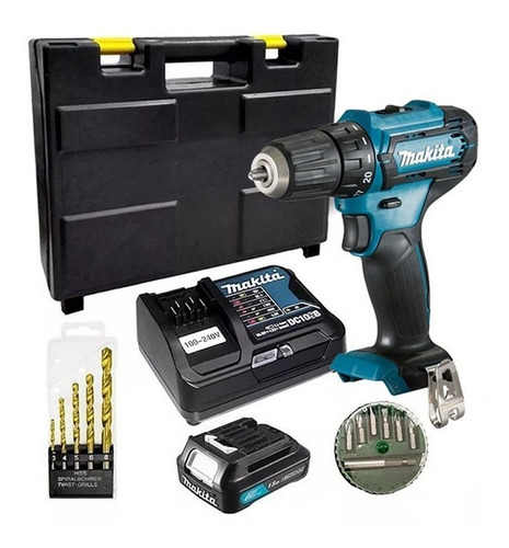 Furadeira Parafusadeira 12v Df331 Bivolt Makita 