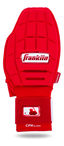 Protector Mano Barridas Beisbol Franklin Cfx Slider Prt Rojo