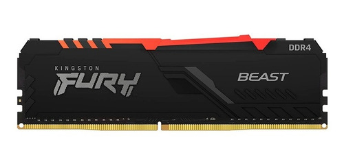 Memoria Ram Kingston Fury Beast Rgb 8gb 3600mhz Ddr4