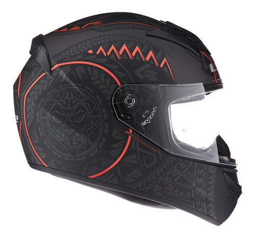 Imagen 3 de 8 de Casco Integral Moto Ls2 352 Rookie Takaroa Cuotas