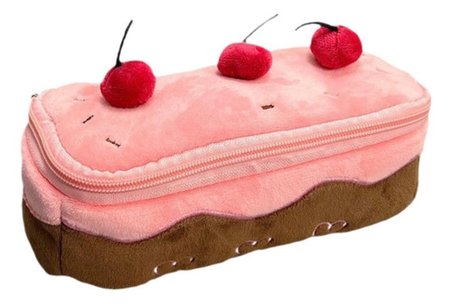 Estuche Para Lápices De Felpa, Bolsa Para Lápices Con Forma