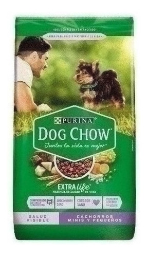 Dog Chow Salud Visible Cachorros Minis Y Pequeños - 2 Kg