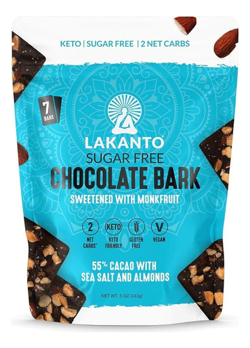 Lakanto Sugar Free Chocolate Bark 