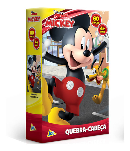 Quebra Cabeça Turma Do Mickey Mouse 60 Peças