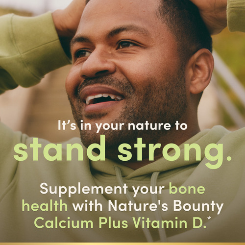 Cálcio 1200mg Plus Vitamina D3 25mcg Natures Bounty 120 Cap