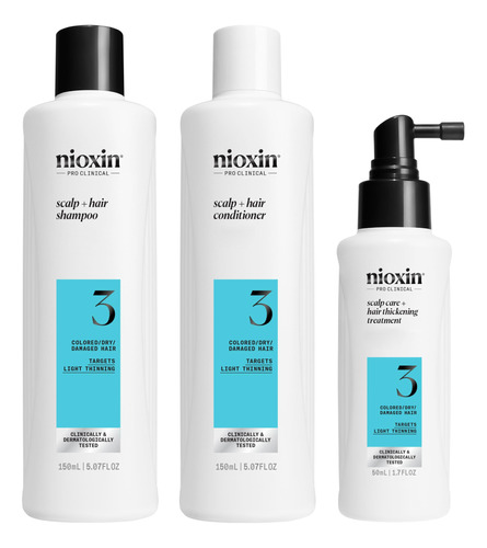 Kit De Prueba Nioxin Scalp + Hair Thickening System 3 1 Mont