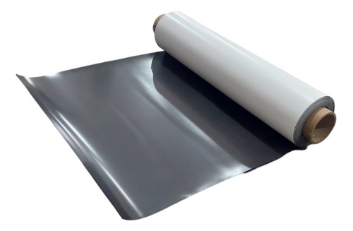 Imán En Plancha Con Pvc Blanco 0.4mm/ 62cm X 1.00 (polgraf)