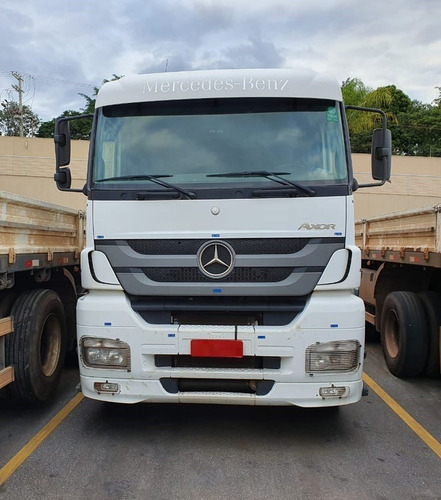 Imagem 10 de 13 de Mercedes-benz Axor 2544 6x2 Ano 2013/2013 (km Baixo)