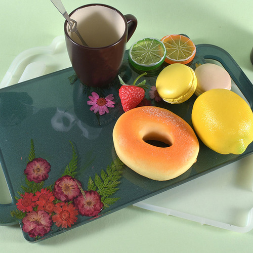 Molde De Silicona Para Bandejas Para Tazas, Molde Para Manua