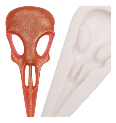Moldes De Silicona De Chocolate De Calavera De Cuervo Moldes