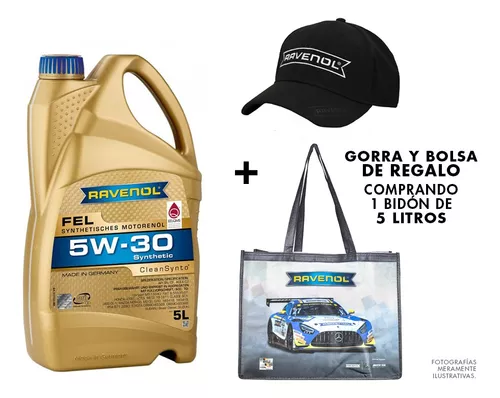 Aceite Ravenol 5w30 5 Litros. Sintetico. Smp Auto Camioneta