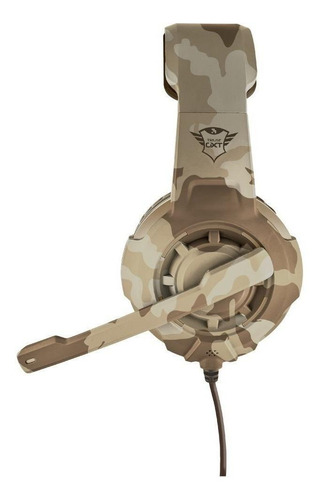 Imagen 4 de 12 de Audífonos gamer Trust Radius GXT 310 desert camo