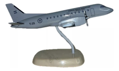 Maqueta Avion De Resina Saab 340 T-35 Fuerza Aérea Argentina