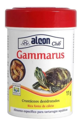 Ração Para Tartaruga Aquática Gammarus 11g Alcon Club
