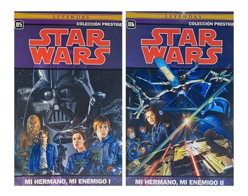 Lote X 2 Libros Star Wars - Comic - Vol 5 Y 6 Col Prestige