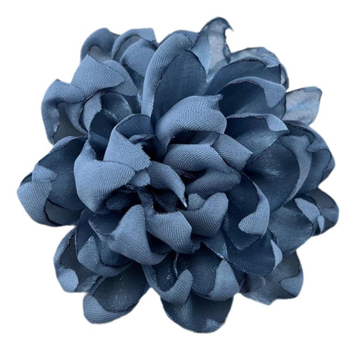 6 Broche De Flores Para Mujer, Pinza Para El Pelo Azul