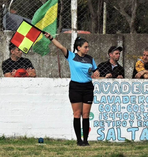 Juego Banderines Profesionales Arbitro Asistente -afa
