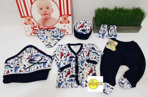 Conjuntos Bebé Algodón. Primeras Mudas. 6 Piezas Set/pack
