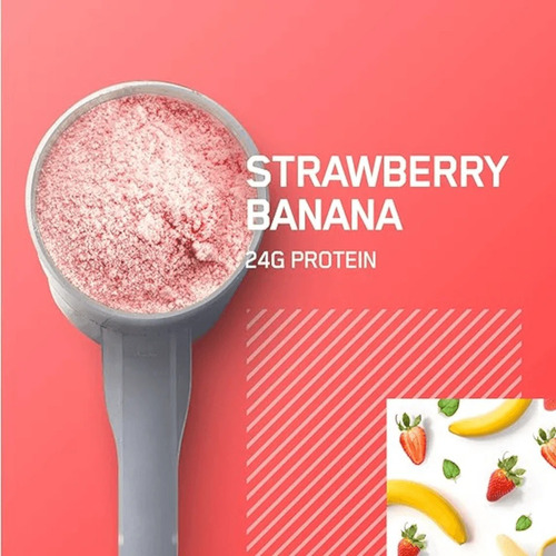 100% Whey Gold Standard 907g Banana Com Morango On Val 08/25