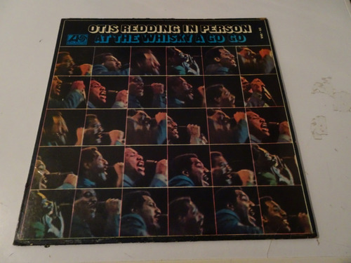 Otis Redding - In Person Whisky A Go Go Vinilo Argentino (d)