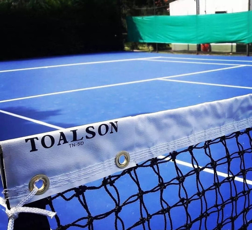 Red Tenis Profesional Reglamentario Juego Reforzado Con Nudo