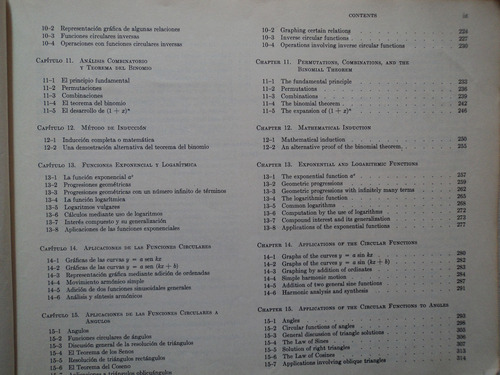 Álgebra Y Trigonometría Modernas - Elbridge P. Vance, 1965. (Usado)