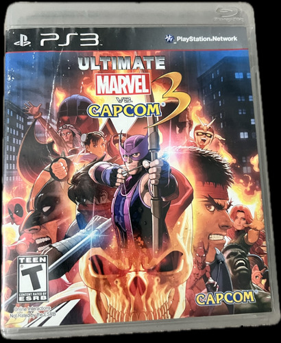 Ultimate Marvel Vs Capcom 3 Ps3 (Reacondicionado)