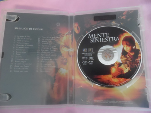 Dvd Mente Siniestra Pelicula Con 4 Finales Alternativos