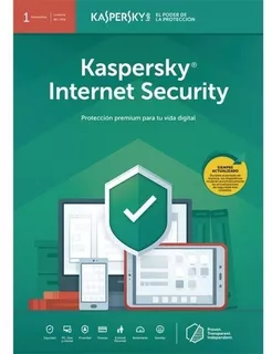 Antivirus Kaspersky Internet Security 1 Pc 1 Año +